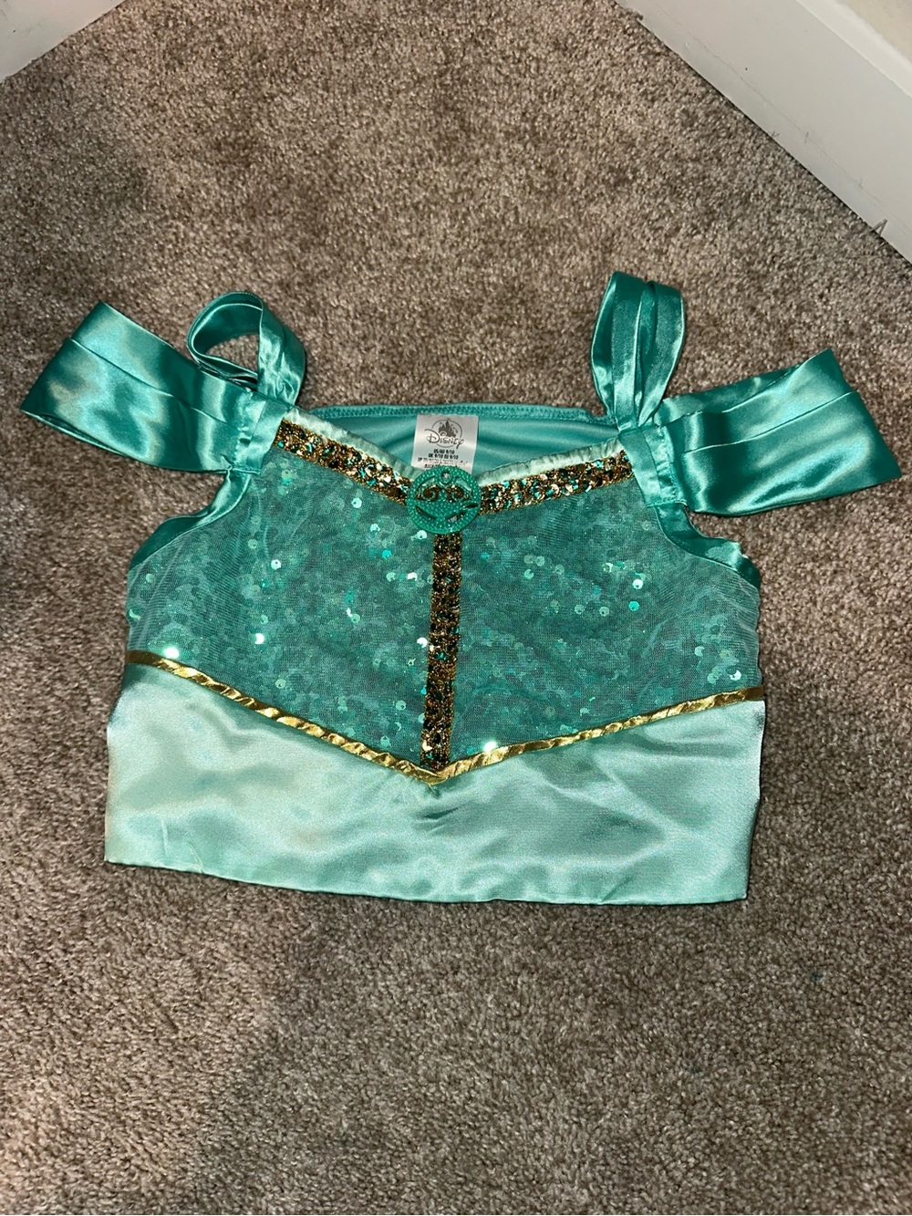 Disney Store Jasmine (Aladdin) Two piece costume!